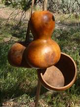 Gourd Containers Workshop at at True Nature Farm - Sustainable Living & Wilderness School, Boulder, Utah